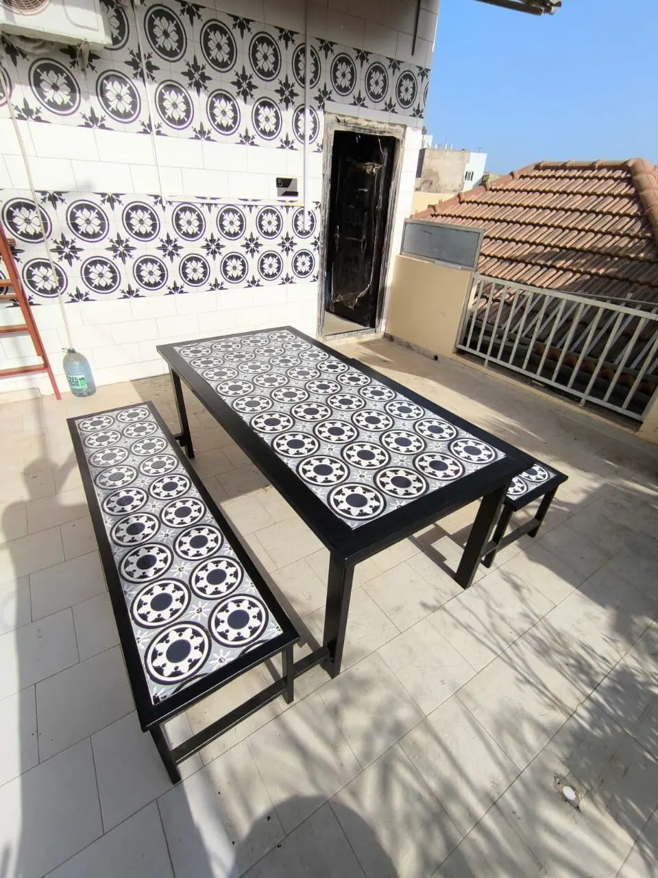 Le Studio, terrasse commune sur le toit