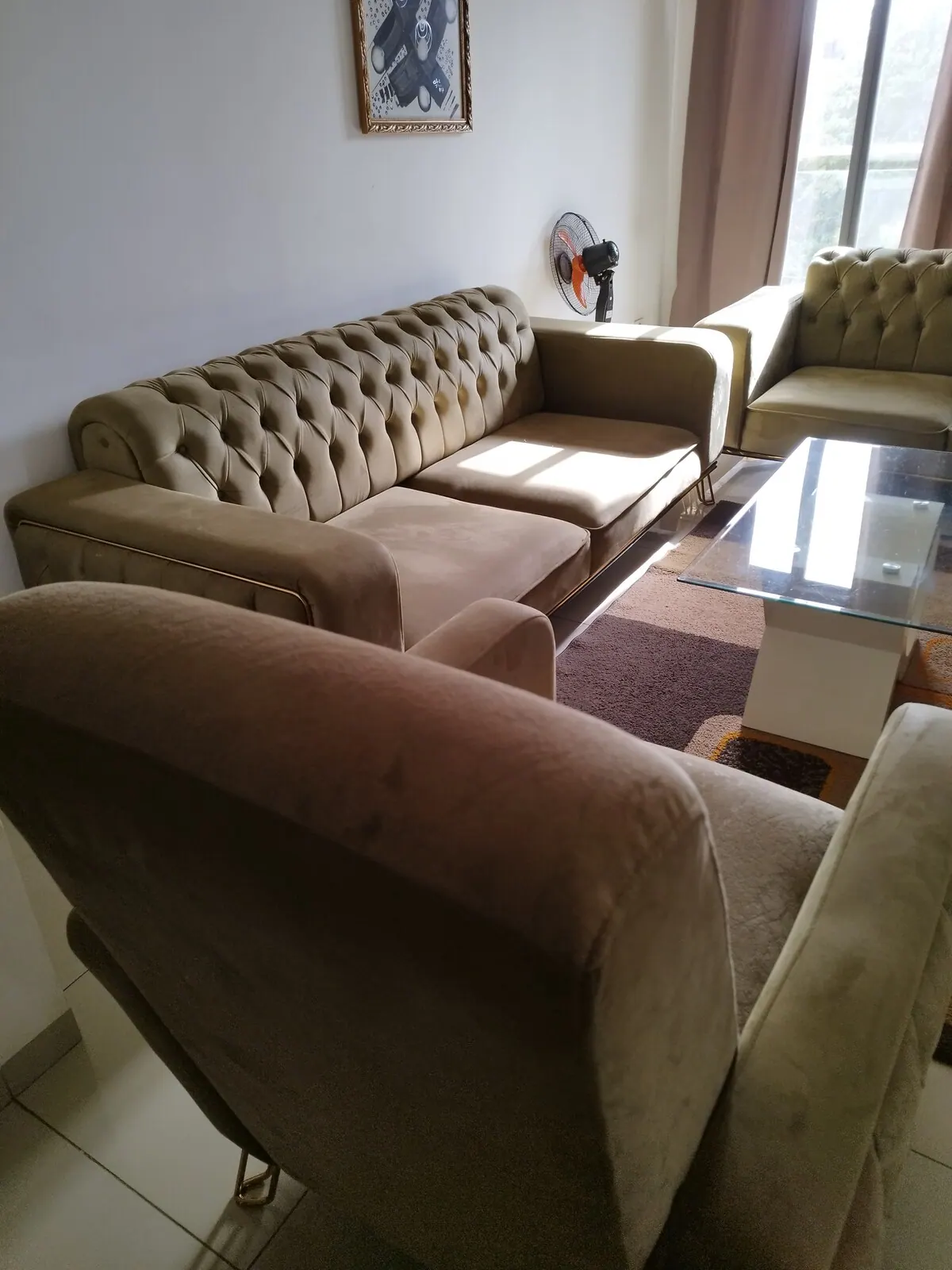 Appartement VDN, séjour