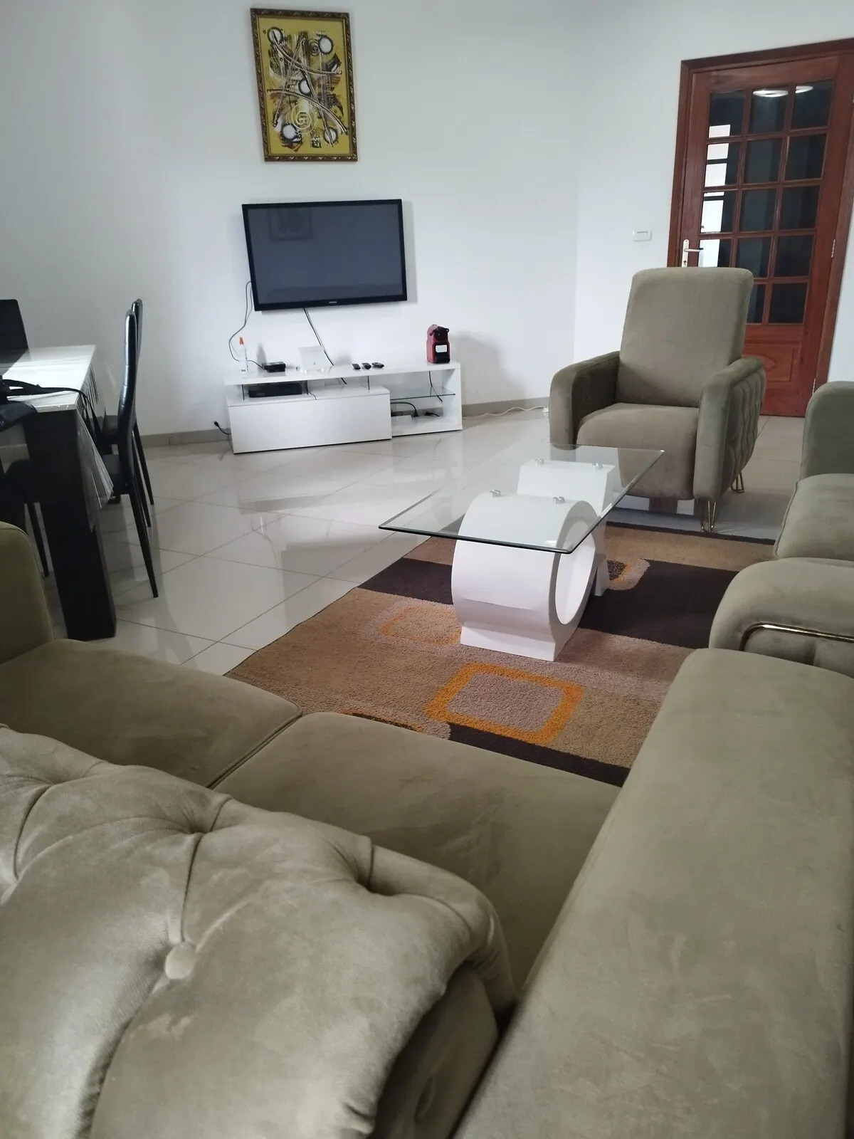 Appartement VDN, séjour