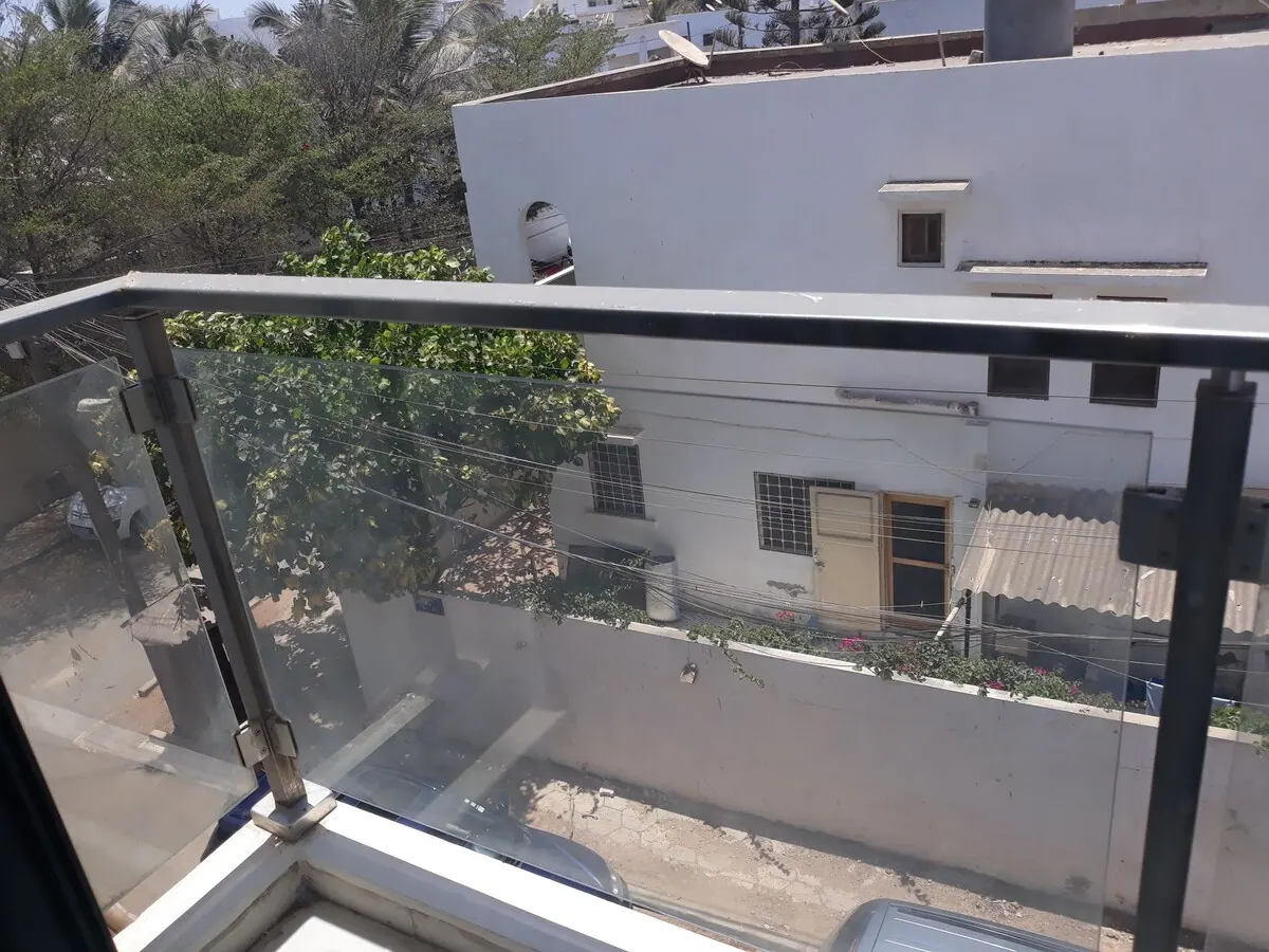 Appartement VDN, vue depuis le balcon